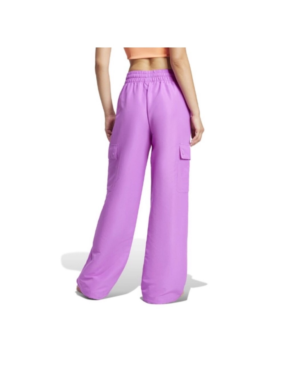 Women's Adidas Woven Cargo Pants - Picture 2 of 10